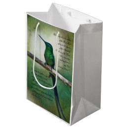 Psalms 91:1-4 Inspirational Medium Gift Bag