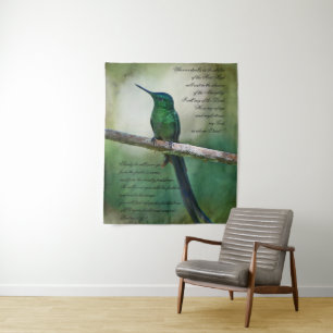 Psalms 91:1-4 Inspirational  Tapestry