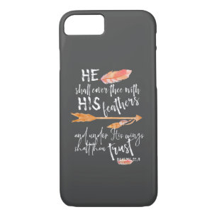 Psalms 91 Scripture Quote iPhone 8/7 Case