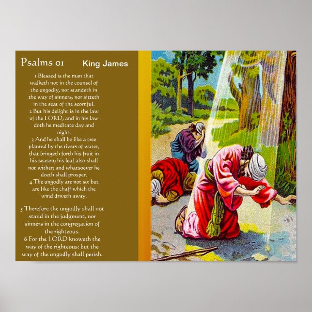 Psalms chapter 01 Posters 2 (Front)