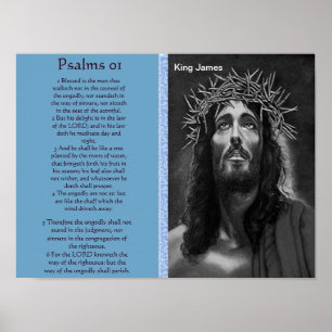 Psalms chapter 01 Posters 4