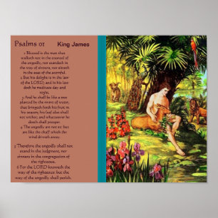 Psalms chapter 01 Posters 5