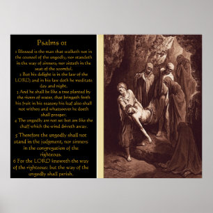 Psalms chapter 01 Posters 7