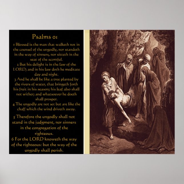 Psalms chapter 01 Posters 7 (Front)