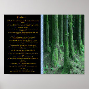 Psalms chapter 02 Posters 1