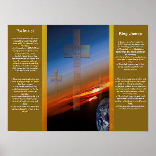 Psalms chapter 91 Posters 1
