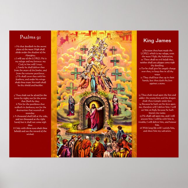 Psalms chapter 91 Posters 2 (Front)