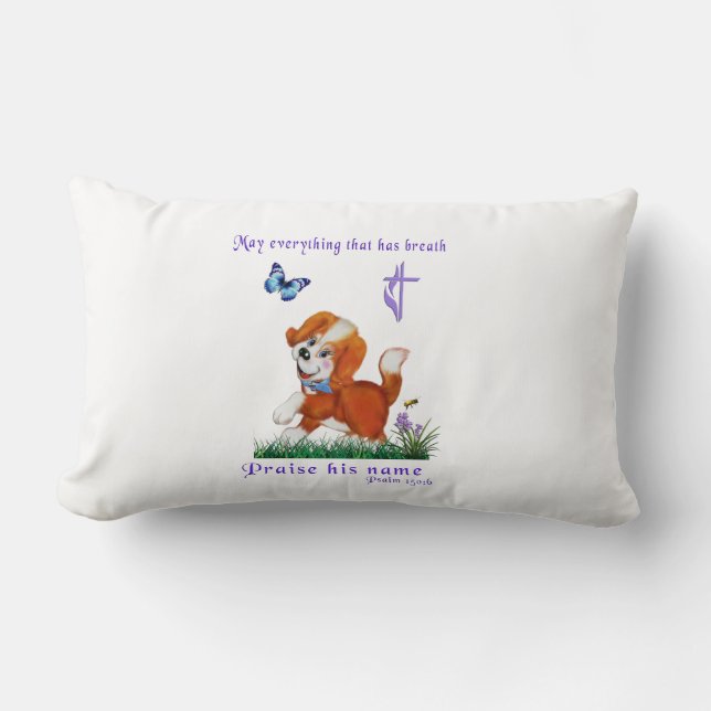 psalms lumbar cushion (Front)