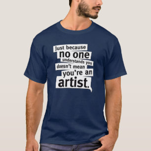 Pseudo-Artist Sarcasm shirt