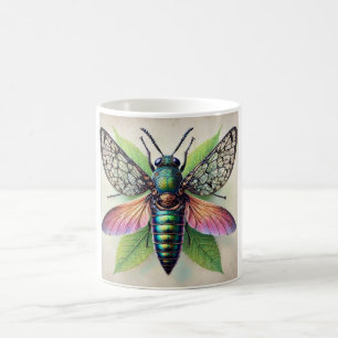 Pseuduraecha Insect Dorsal View 280824IREF225 - Wa Coffee Mug