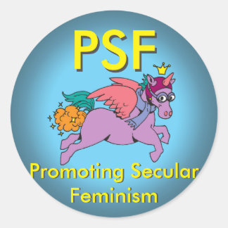 PSF Round Sticker