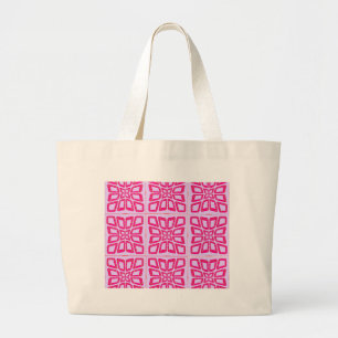 PSG Dots Pinched Tiles. Large Tote Bag