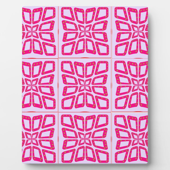 PSG Dots Pinched Tiles. Plaque (Front)