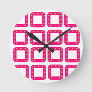 PSG Dots Round Clock