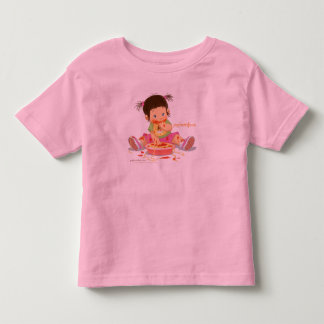 Psghettiface Girl Design - Toddler T-Shirt