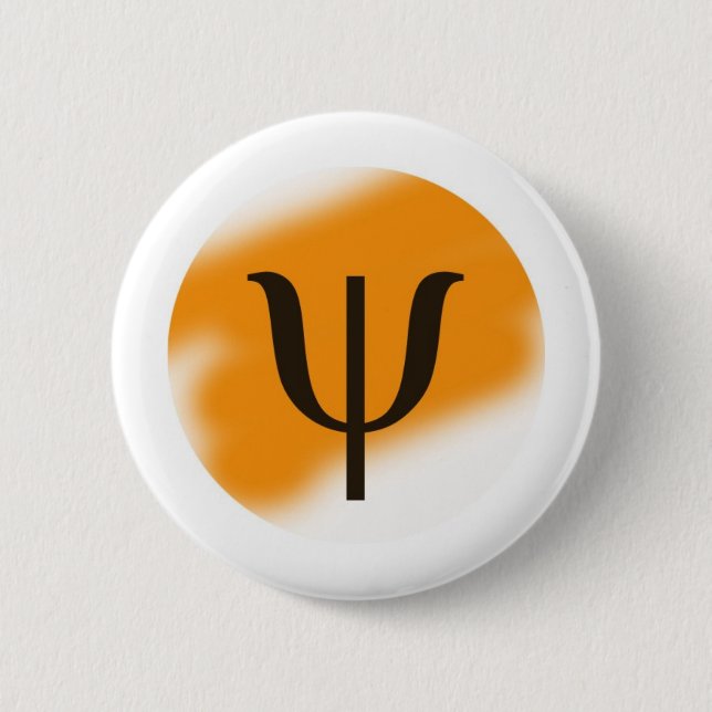 Psi 6 Cm Round Badge (Front)