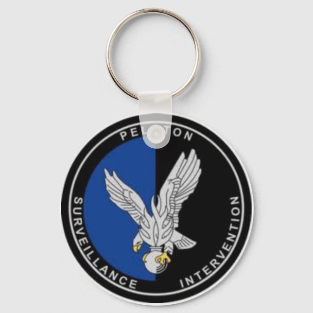 PSIG Key Door, GENDARMERIE Key Ring (Front)