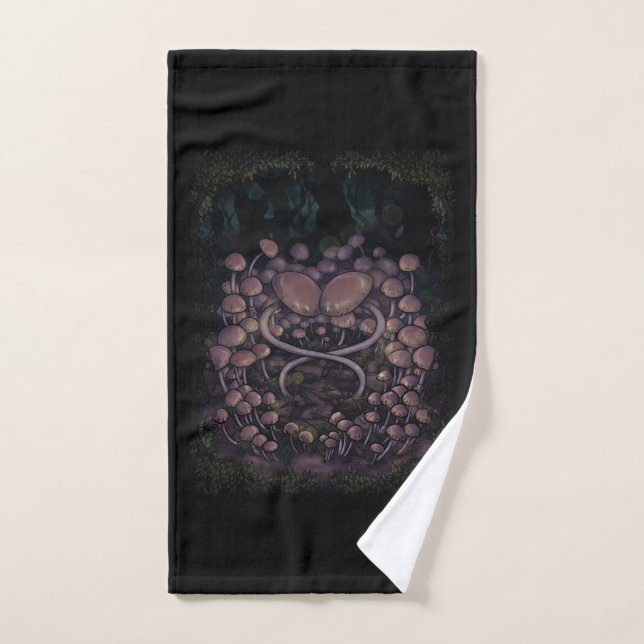 Psilocybe Allenii Hand Towel (Hand Towel)