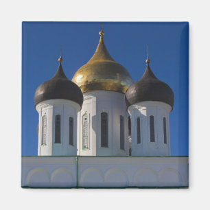 Pskov Kremlin and Trinity Cathedral 2 Magnet