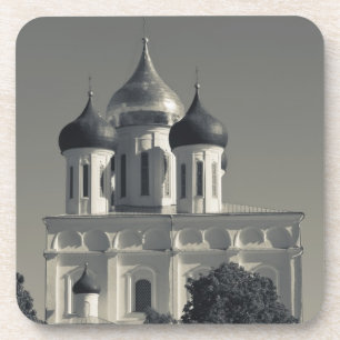 Pskov Kremlin and Trinity Cathedral Coaster