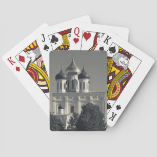 Pskov Kremlin and Trinity Cathedral Playing Cards
