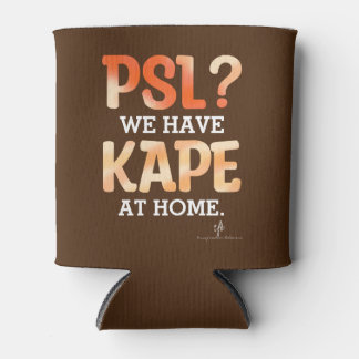 PSL vs. Kape Filipino Autumn Coffee Humour Can Cooler