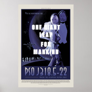 PSO J318.5-22 - Space Tourism Poster