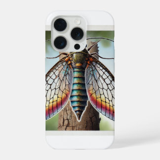 Psocid Insect Dorsal View 280824IREF211 - Watercol iPhone 15 Pro Case