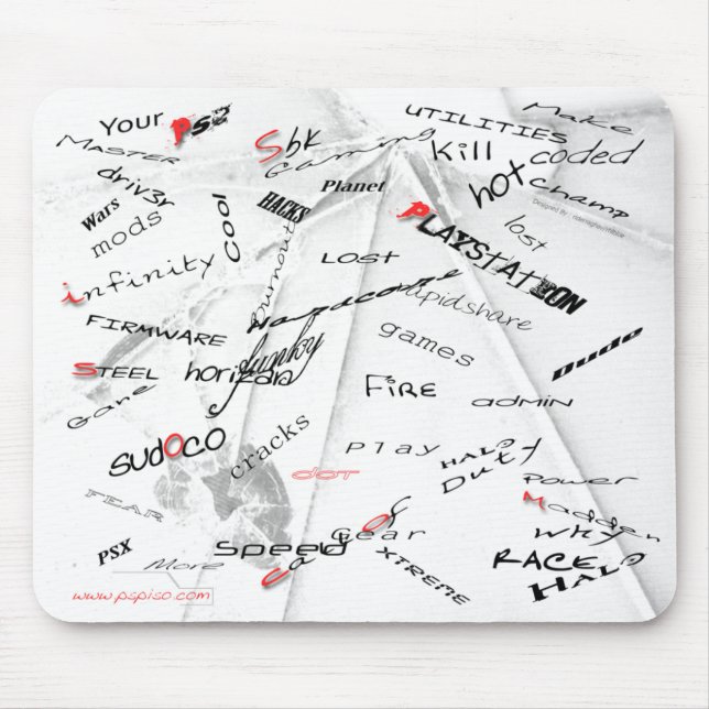 Pspiso.com Mousepad (Front)