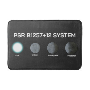 PSR B1257+12 System Bath Mat