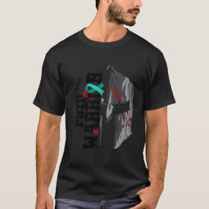 PSTD Warrior National Stress Awareness Month Helme T-Shirt