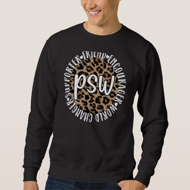 Psw Appreciation Personal Support Worker 2 Sweatshirt (Front)