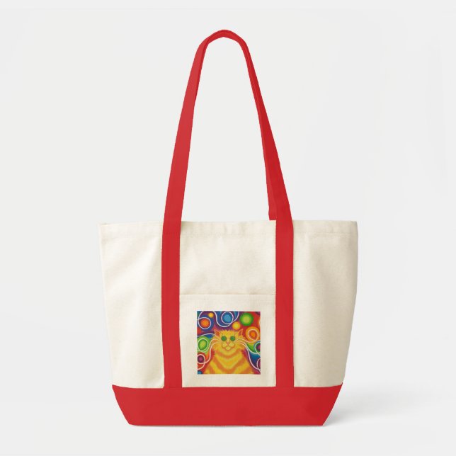 Psy-cat-delic impulse tote bag (Front)