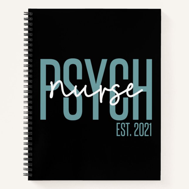 Psych Nurse 2021 | Gifts for Mental health nurse Notebook (Front)
