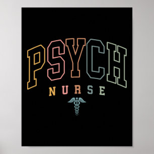 Psych Nurse Psychiatric Nurse Mental Health Nurse  Poster