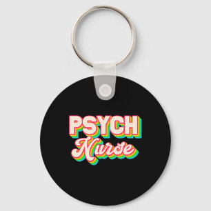 Psych Nurse Psychiatric Nursing Department Mental  Key Ring