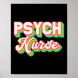 Psych Nurse Psychiatric Nursing Department Mental  Poster
