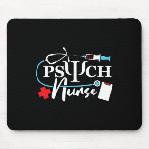 Psych Nurse Psychology Nursing Psychiatric Mental Mouse Pad