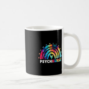 Psych Nurse Tie Dye Nursing Mental Health Psychiat Coffee Mug