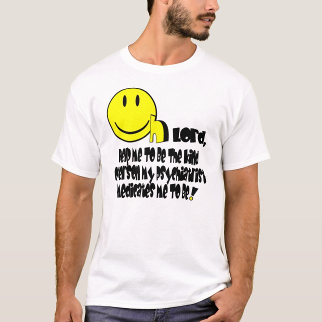 Psych T. Light Colours T-Shirt (Front)