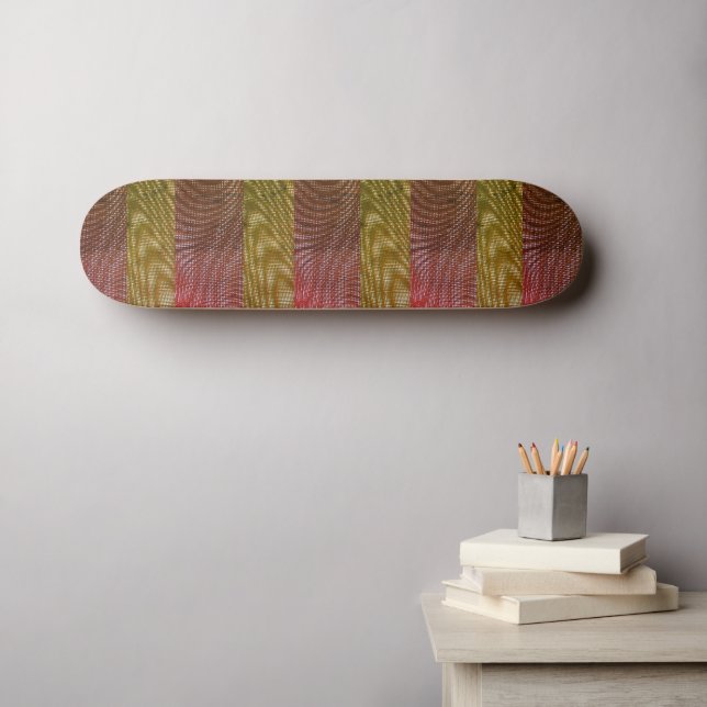 Psychadelic60s Wall Art Skateboard (Wall Art (Horz))