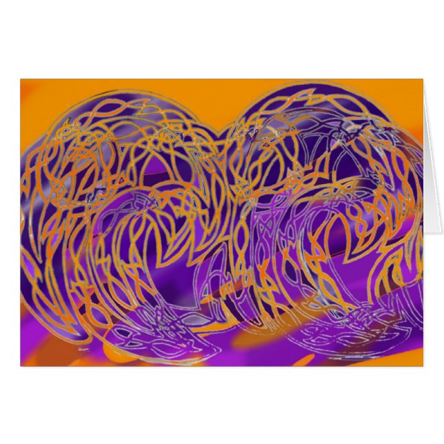 Psychadelic curls (Front Horizontal)