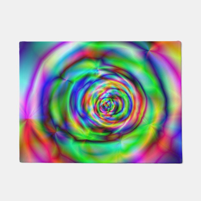 Psychadelic design doormat (Front)