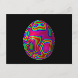 Psychadelic Egg 5 Postcard