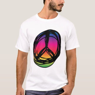 Psychadelic peace sign T-Shirt