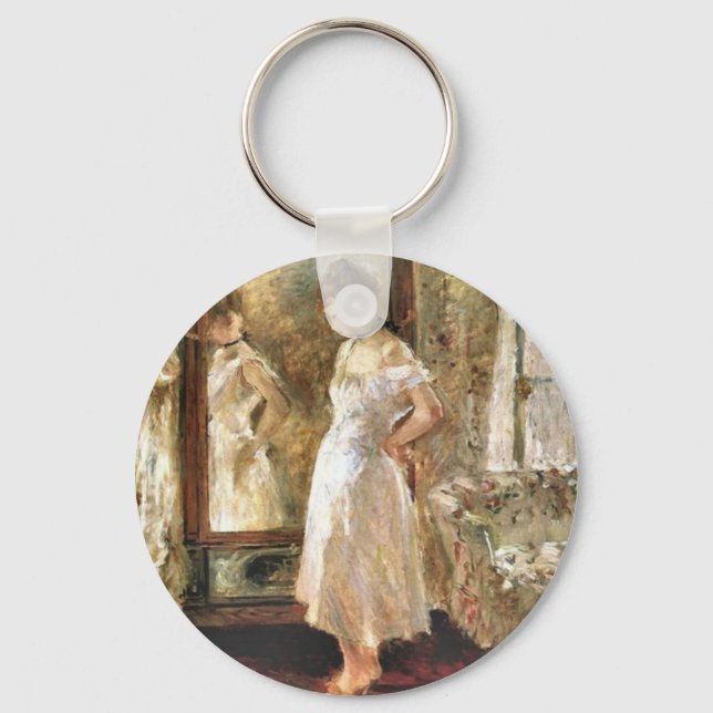 Psyche Berthe Morisot Fine Ar Key Ring (Front)