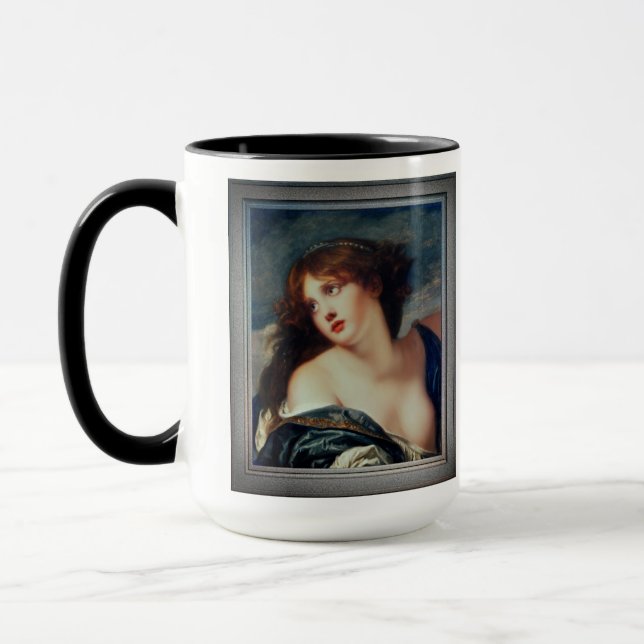 Psyche by Jean-Baptiste Greuze	 Mug (Left)