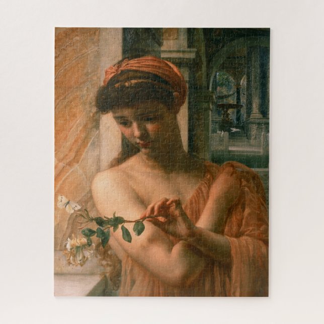 Psyche in the Temple of Love (by Edward Poynter) Jigsaw Puzzle (Vertical)
