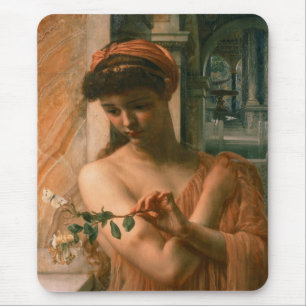 Psyche in the Temple of Love (by Edward Poynter) Mouse Pad