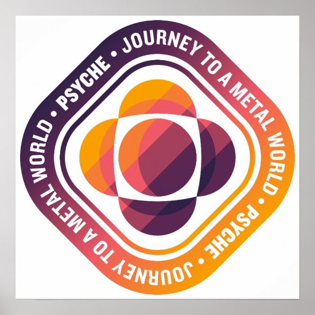 Psyche Mission Poster (Front)